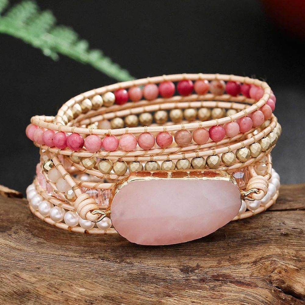 Boho Bracelet - Pink